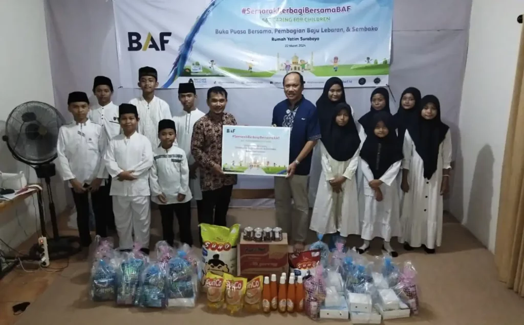 Semarak Ramadhan, BAF Berbagi Kebahagiaan dengan 1.200 Anak Yatim/Piatu/Duafa di 12 Kota BAF CSR