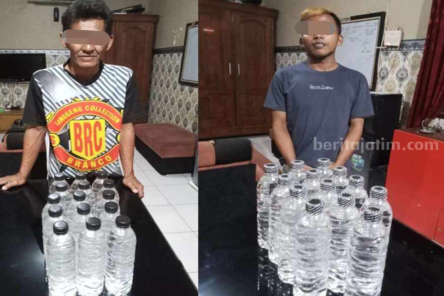 Dua Warga di Purwosari Pasuruan Jual Miras Saat Ramadhan Foto Berita Jatim