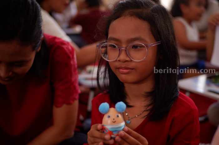 Puluhan Anak Ikuti Lomba Hias Telur Paskah di Tulungagung Foto Berita Jatim