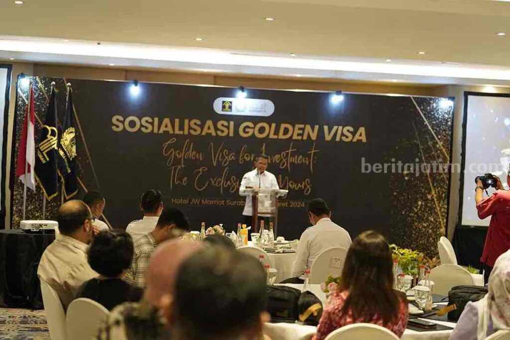 Kantor Imigrasi Surabaya Luncurkan Golden Visa di Jawa Timur, Apa Itu? Foto Berita Jatim
