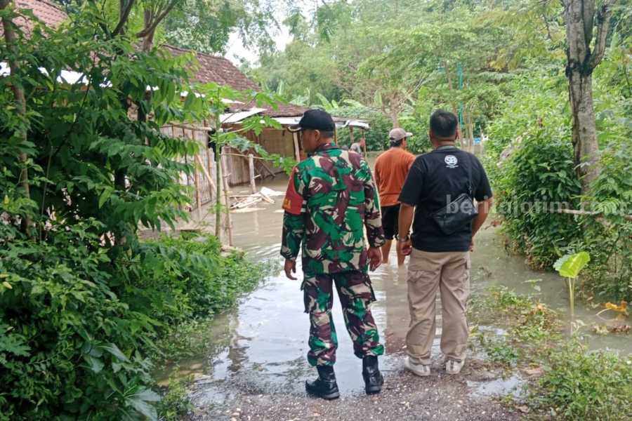 Banjir Luapan Bengawan Solo di Bojonegoro Mulai Surut Foto Berita Jatim