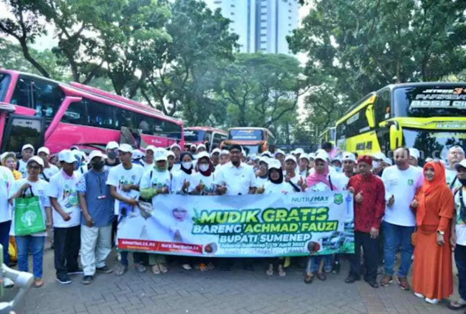 Pendaftar 7 Bus Mudik Gratis Jakarta-Sumenep Penuh, Pemkab Upayakan Tambah Armada Foto Berita Jatim