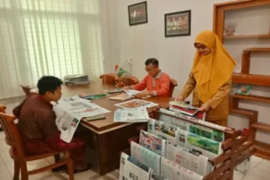 Bulan Ramadhan, Banyak Pengunjung Ngabuburit di Perpusda Tuban Foto Berita Jatim