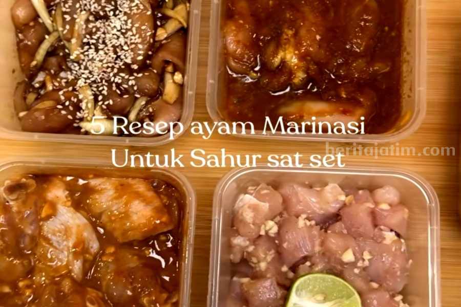Sat Set! 5 Resep Marinasi Ayam yang Cocok Untuk Sahur Foto Berita Jatim