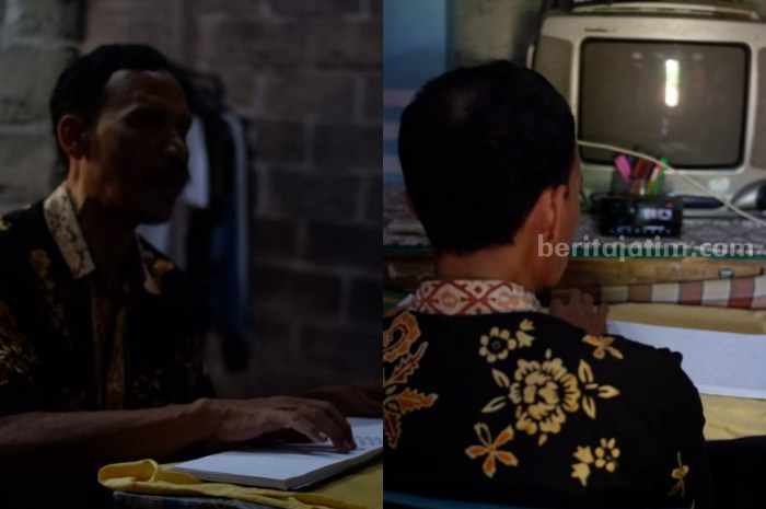 Hebat, Penyandang Tuna Netra Tulungagung Rutin Tadarus Online Foto Berita Jatim