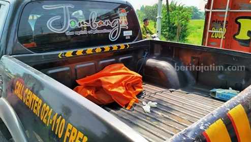 Mayat Bayi Dibuang di Sungai Rejoslamet Jombang Foto Berita Jatim