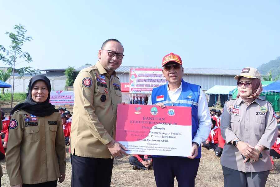 Kemensos Bentuk Relawan Tanggap Bencana di Cimahi Foto Berita Jatim