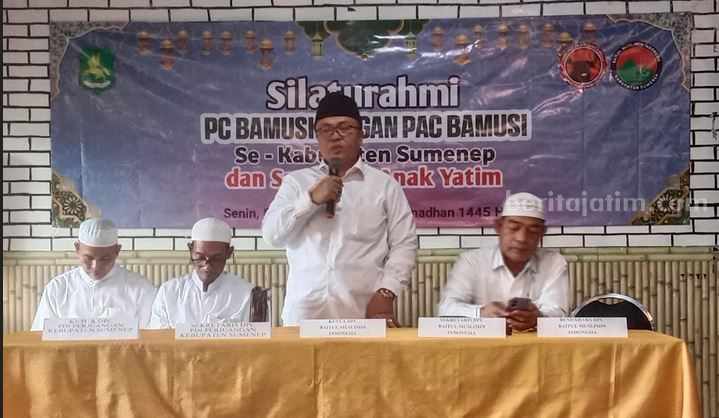 PC Bamusi Sumenep Silaturahmi Sekaligus Santuni Anak Yatim Foto Berita Jatim