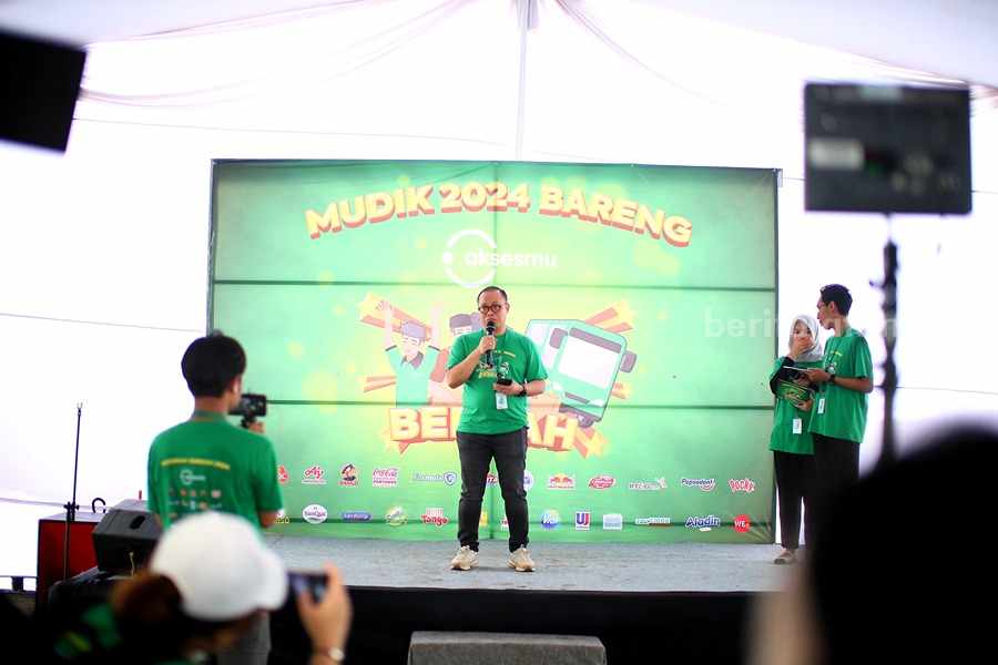 Ribuan Pedagang Mudik Bareng Program Berkah Aksesmu 2024 Foto Berita Jatim