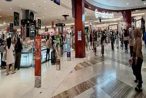 Jelang Lebaran, Pengunjung Sunrise Mall Kota Mojokerto Melonjak Foto Berita Jatim