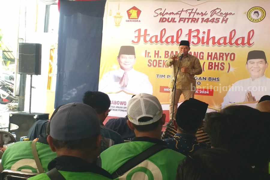 Caleg Terpilih Ini Halal Bihalal Bersama Para Petani, Nelayan, Tukang Ojek dan Becak Foto Berita Jatim