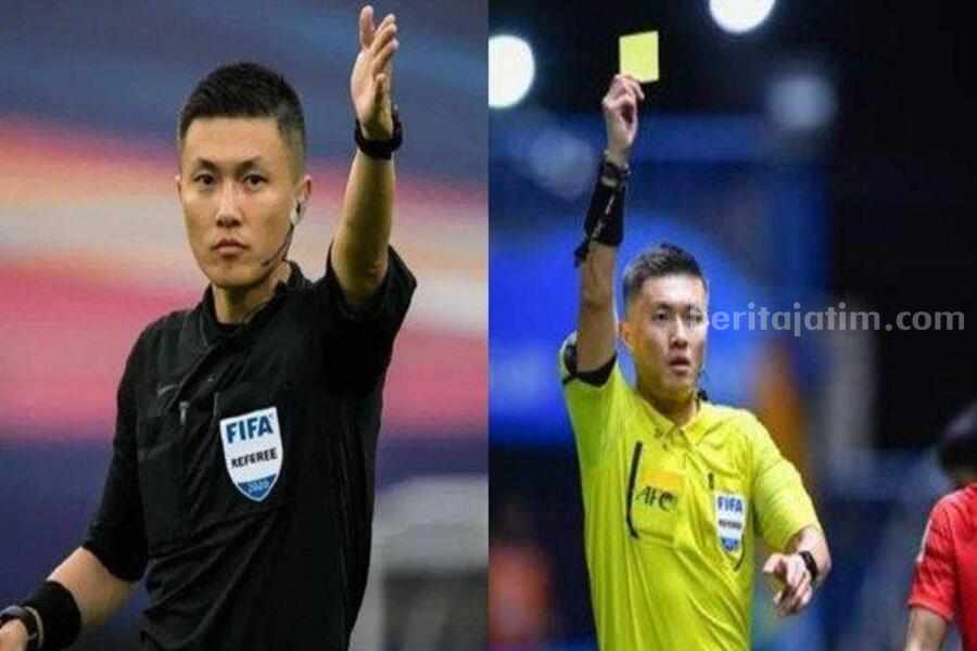 Profil Shen Yinhao, Wasit yang Pimpin Semifinal Timnas Indonesia vs Uzbekistan Foto Berita Jatim