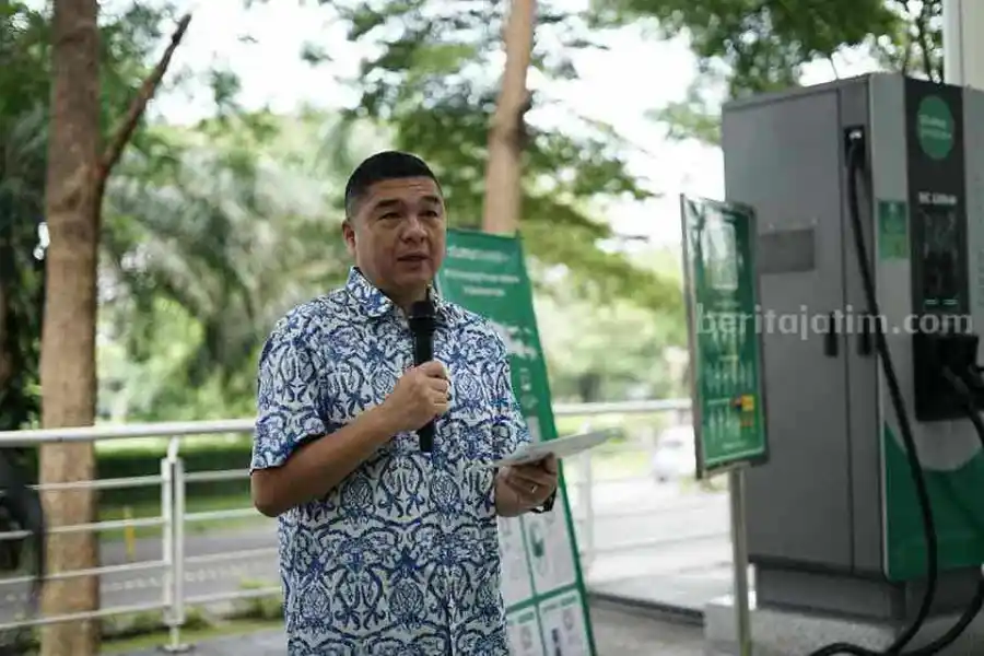 National Hospital Luncurkan EV Station Dukung Nol Emisi 2060 Foto Berita Jatim