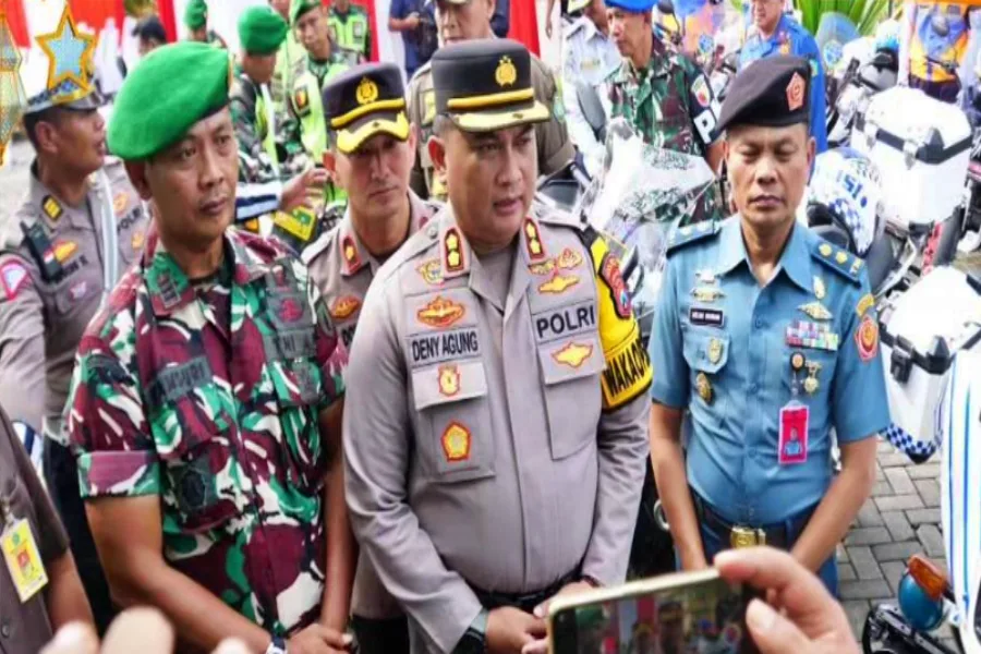 1.191 Personel Gabungan Diterjunkan Amankan Mudik Lebaran di Sidoarjo Foto Berita Jatim