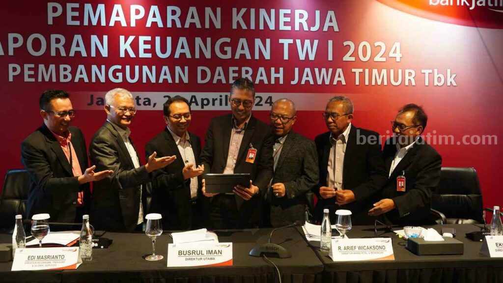 Bank Jatim Raih Kinerja Ciamik di Awal Tahun 2024: Bukti Komitmen dan Inovasi Foto Berita Jatim
