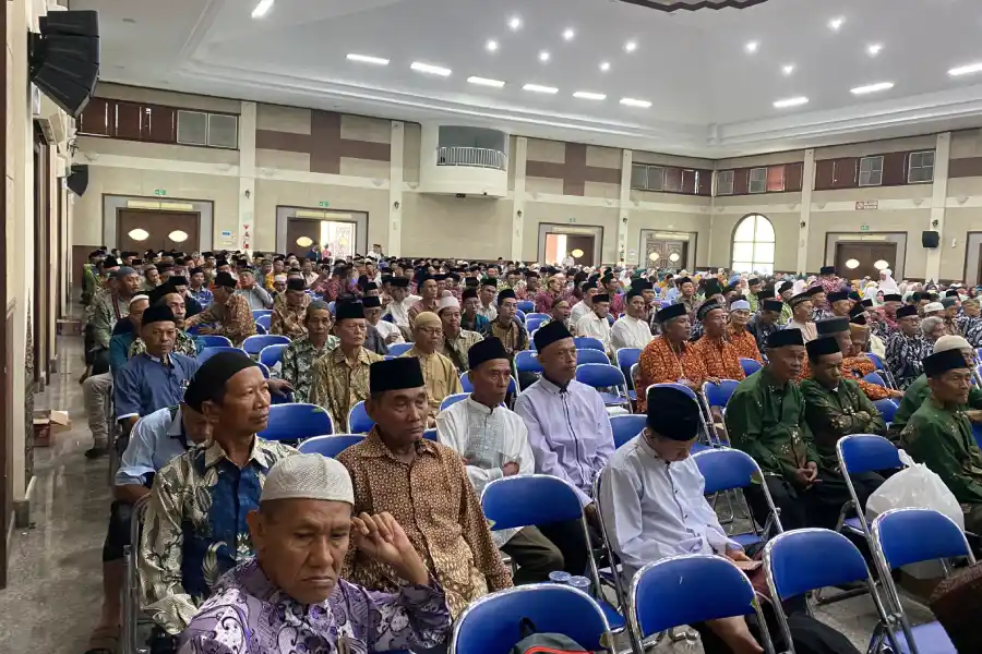 1.153 CJH Kloter Pertama Tuban Ikuti Bimbingan Manasik Haji Foto Berita Jatim