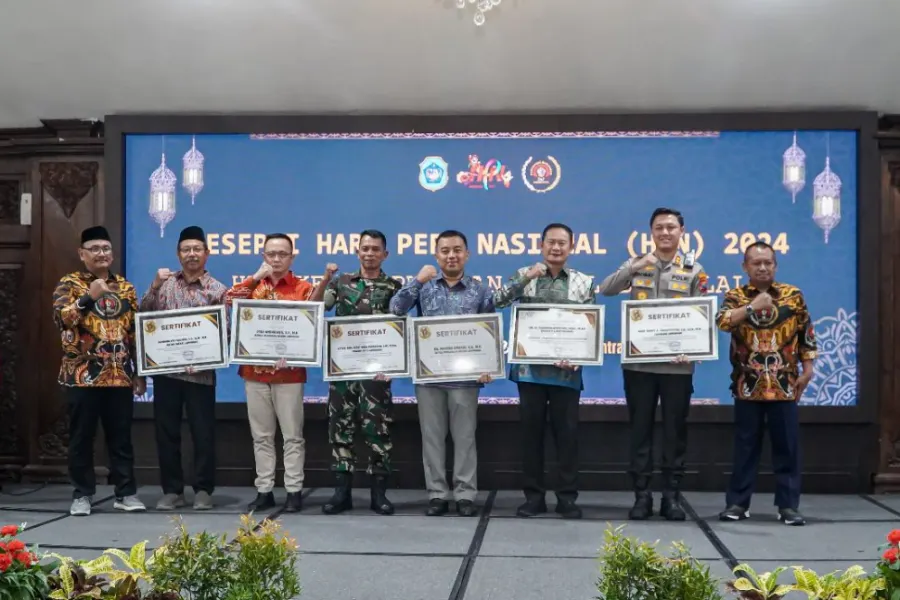 Resepesi HPN ke-78 di Lamongan, Ketua PWI Jatim: Peran Pers Tak Mudah Foto Berita Jatim