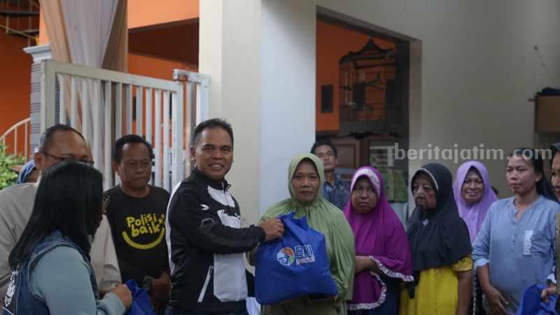 Kedua Kalinya, BRI Regional Office Surabaya Berbagi Sembako untuk Anak Yatim dan Kaum Dhuafa Foto Berita Jatim