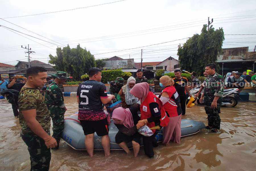 Banjir Rendam Lima Kelurahan di Kota Pasuruan Foto Berita Jatim