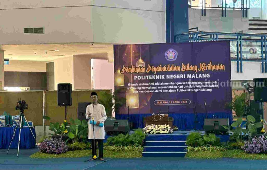 Halal Bihalal Polinema, Direktur Sampaikan Tiga Pesan Penting Foto Berita Jatim