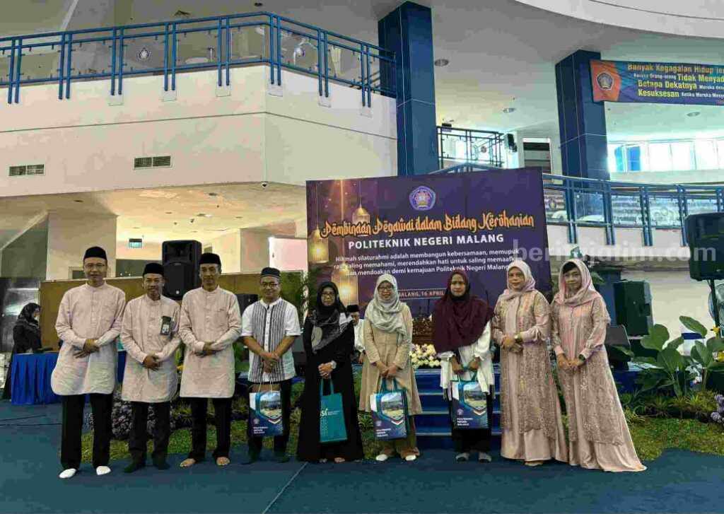 Polinema Lepas 5 Calon Jemaah Haji Saat Halal Bihalal Foto Berita Jatim