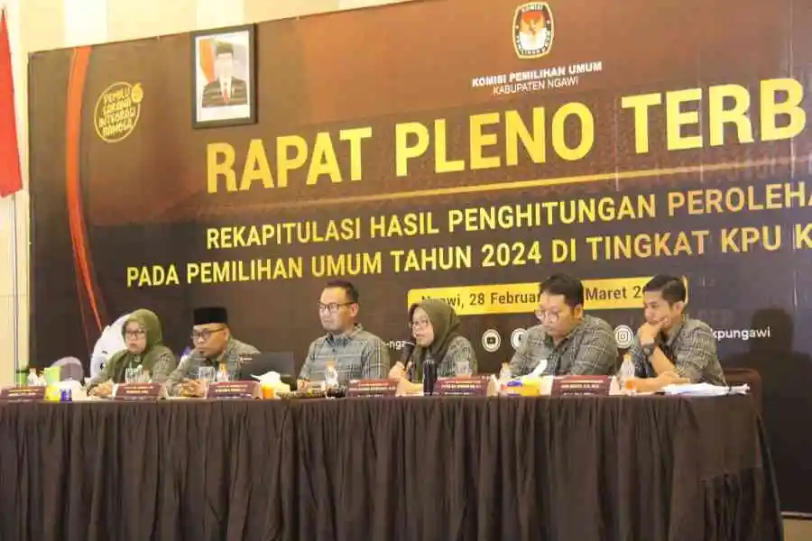 Ini PR Komisioner KPU Ngawi Sebelum Lengser Foto Berita Jatim