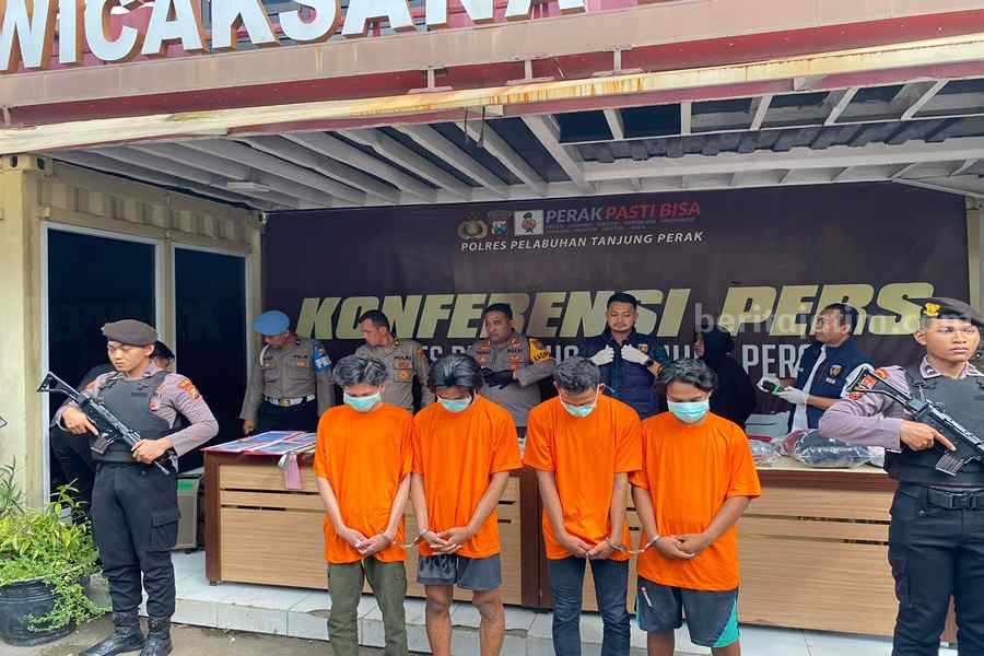 Polisi Tetapkan 6 Tersangka Tawuran Berdarah di Surabaya Foto Berita Jatim