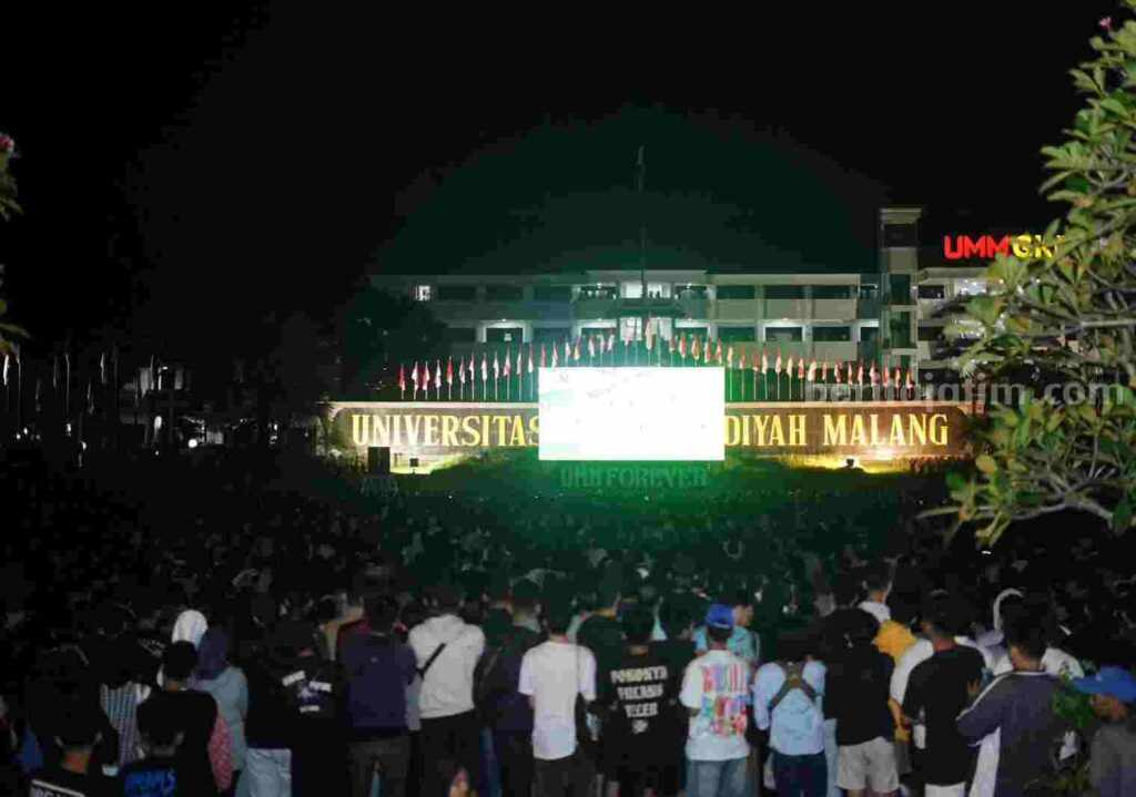Timnas Gagal Melaju ke Final, Penonton Nobar di UMM Kecewa Pada Wasit Foto Berita Jatim
