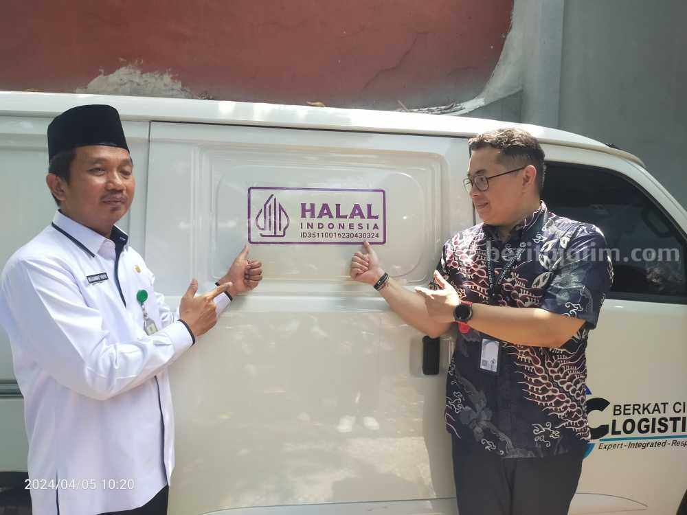 PT Berkat Cipta Logistik Kantongi Sertifikat Halal Logistik, Targetkan Pertumbuhan Dobel Digit di Tahun Ini Foto Berita Jatim