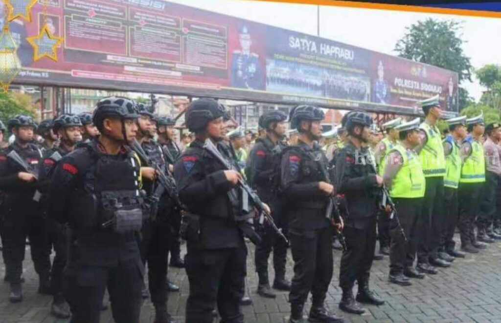 1.200 Petugas Jaga Kelancaran Idul Fitri di Sidoarjo Foto Berita Jatim