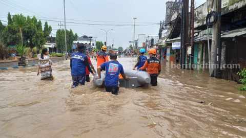 Banjir di Kabupaten dan Kota Pasuruan Renggut 2 Korban Jiwa Foto Berita Jatim