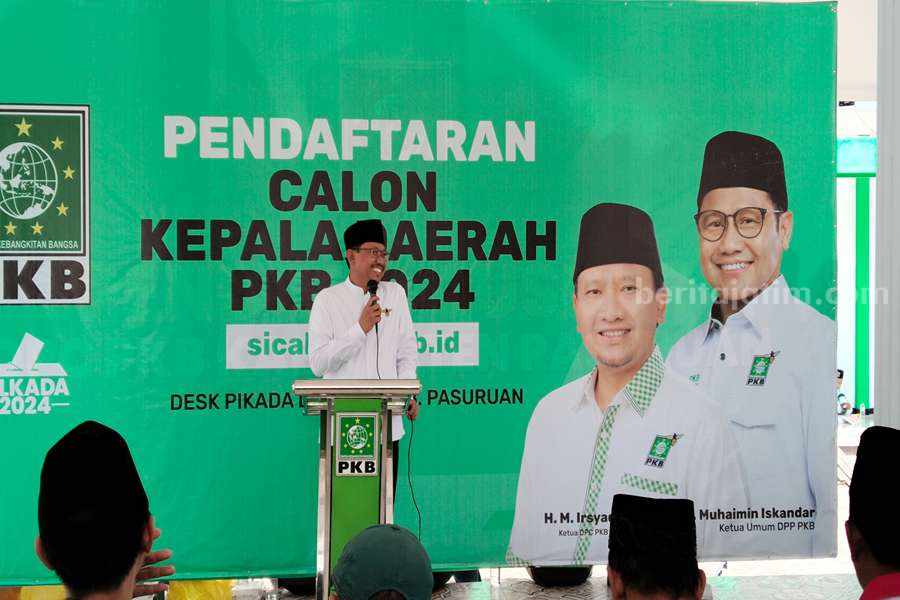 Bawa Misi Berkah, Mas Dion Daftar Jadi Cabup Pasuruan Foto Berita Jatim