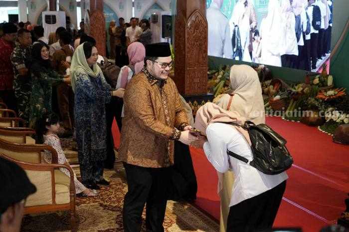 Gelar Halal Bihalal, Bupati Kediri Aktif Ajak Interaksi Anak-Anak Foto Berita Jatim