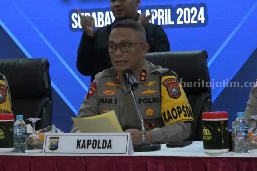 Kapolda Jatim Klaim Gangguan Kamtibnas Turun Selama Lebaran Foto Berita Jatim