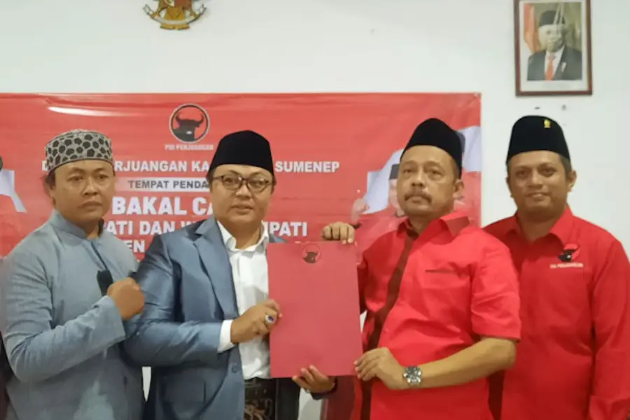 Kiai Qusyairi Daftar Bacawabup Sumenep ke PDIP Foto Berita Jatim