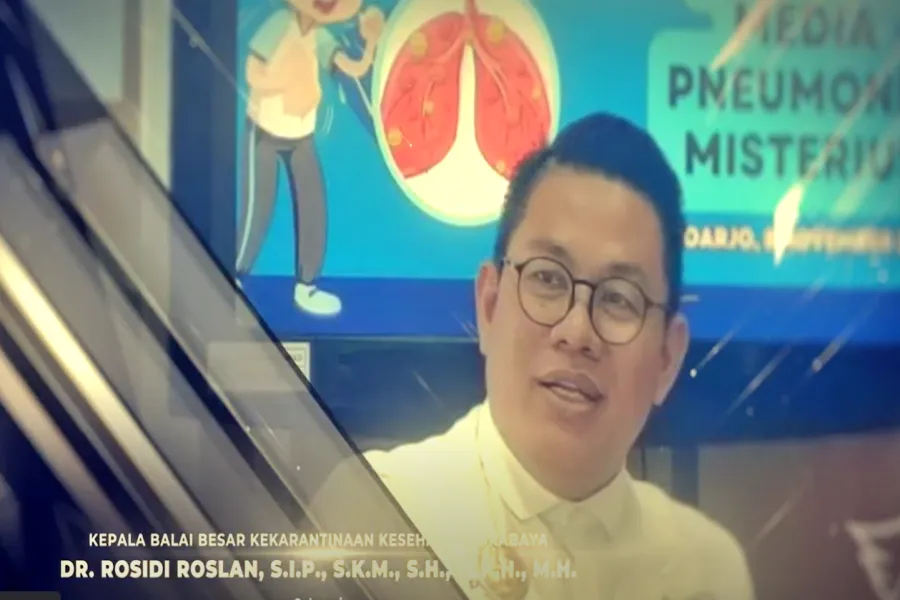 Dr Rosidi Roslan Pengubah Wajah Karantina Kesehatan di Surabaya Foto Berita Jatim