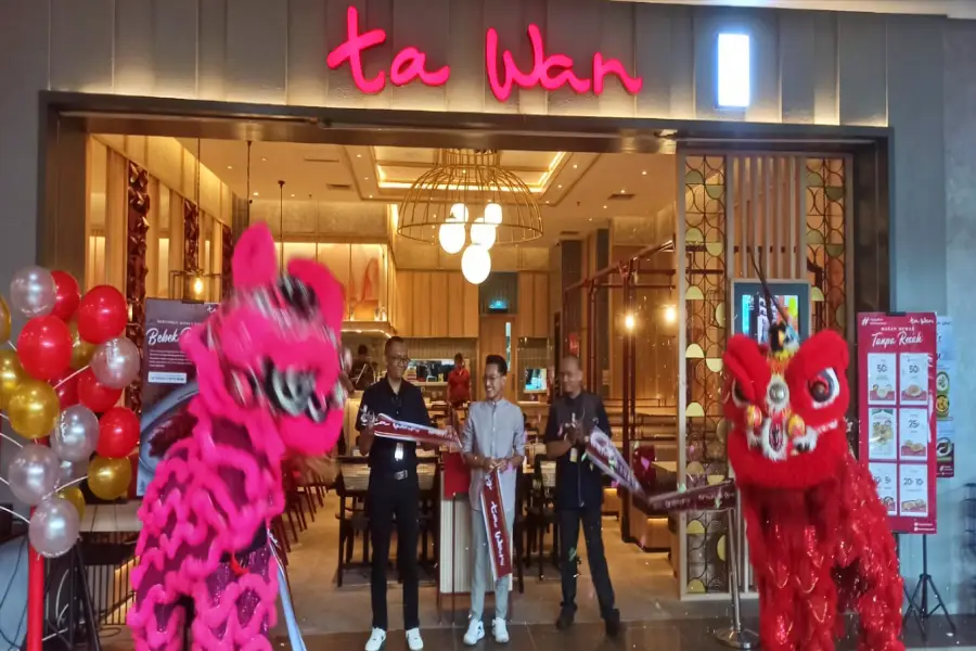 Ta Wan Resto Khas Tiongkok Grand Opening di Lippo Plaza Sidoarjo Foto Berita Jatim