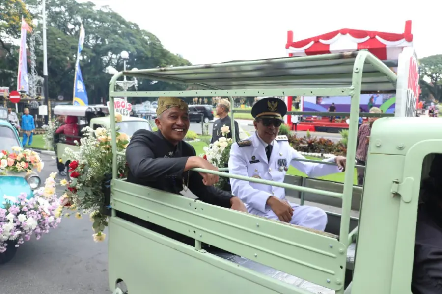 Napak Tilas Bareng Wahyu Hidayat di Peringatan HUT ke 110 Kota Malang Foto Berita Jatim