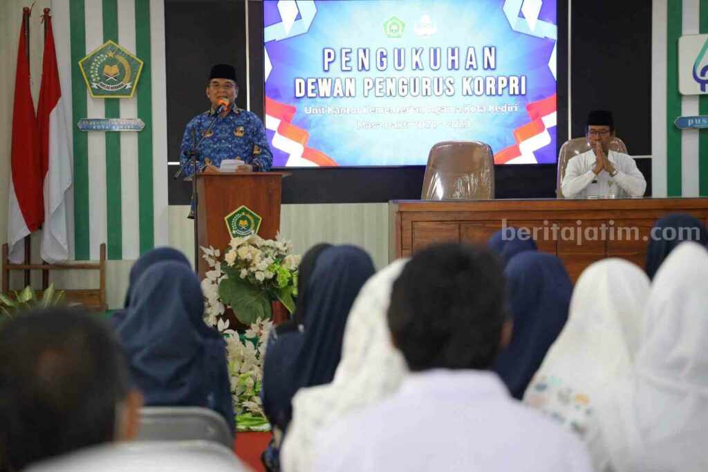 Dewan Pengurus Korpri Unit Kemenag Kota Kediri Masa Jabatan 2024-2029 Dikukuhkan Foto Berita Jatim
