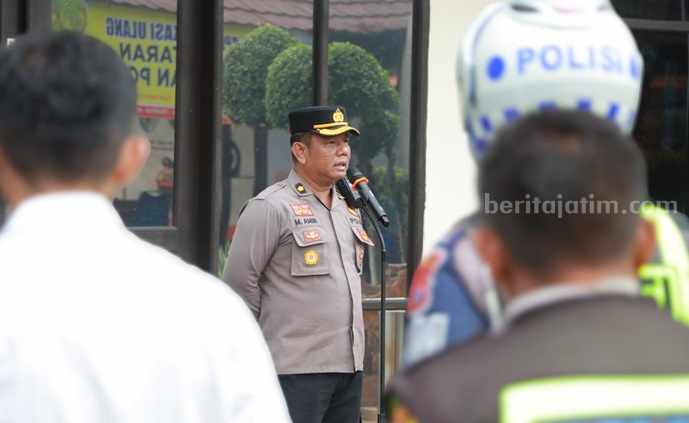 Kabag Ops Polres Jombang Tegaskan Tak Ada Toleransi untuk Konvoi Pesilat Foto Berita Jatim