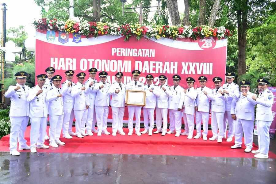 Otoda, Pemkab Lamongan Terima Penghargaan dari Kemendagri Foto Berita Jatim
