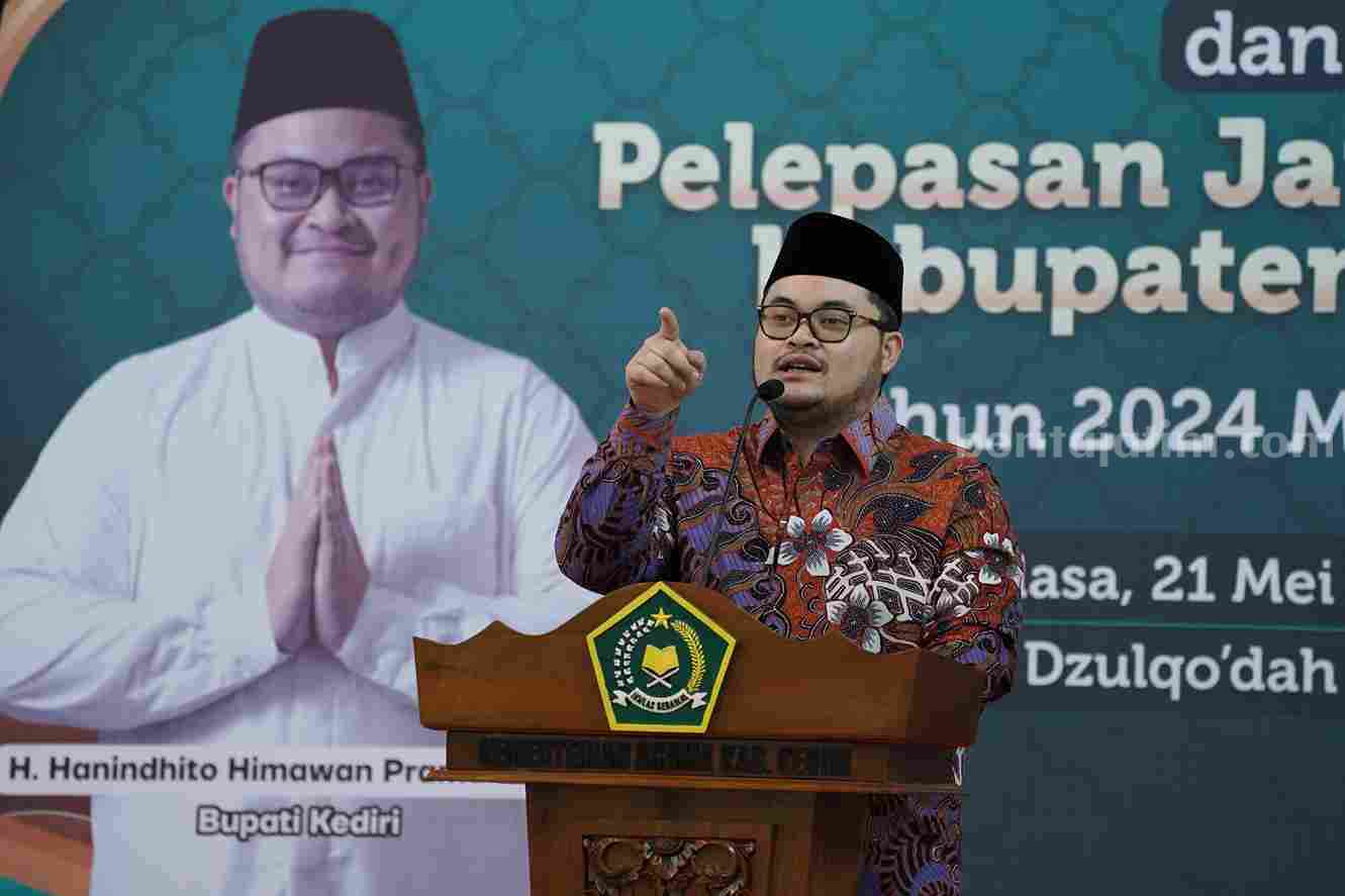 Bupati Kediri Hanindhito Himawan Pramana.
