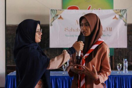 Salurkan Bantuan Biaya Pendidikan, LMI Adakan Meet Up Bersama Sahabat Pintar di Nganjuk