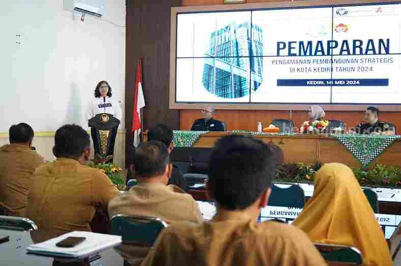 Pembangunan Strategis Kota Kediri, Ini Arahan Pj Wali Kota Foto Berita Jatim