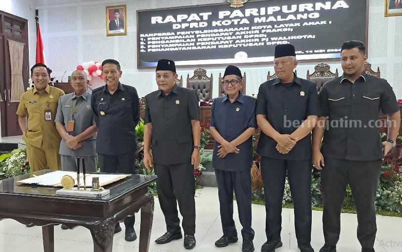 DPRD Kota Malang Sahkan Perda Kota Layak Anak, Ada PR Selanjutnya Foto Berita Jatim