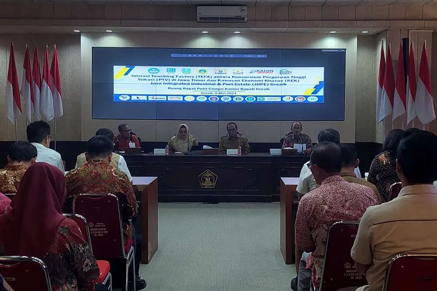 Konsorsium PTV Jatim Carikan Solusi Persoalan SDM di Gresik Foto Berita Jatim
