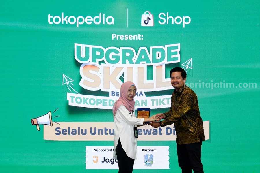 Tokopedia dan TikTok Dorong Pertumbuhan Ekonomi Jatim Melalui Shop Foto Berita Jatim
