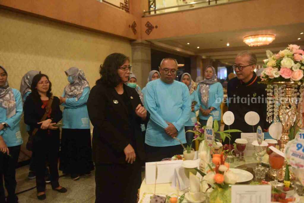 Pj Wali Kota Kediri Buka Festival Makanan Balita Bergizi Seimbang Foto Berita Jatim