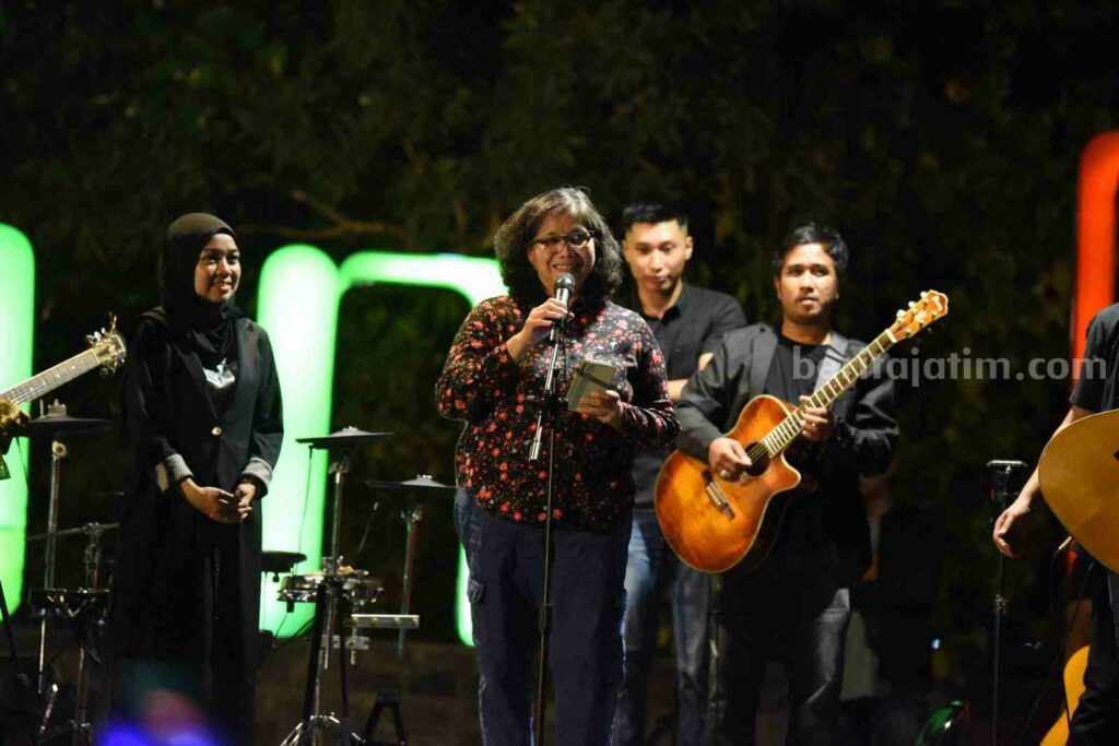 Pj Wali Kota Kediri Nikmati BrantasTic Bersama Masyarakat Foto Berita Jatim