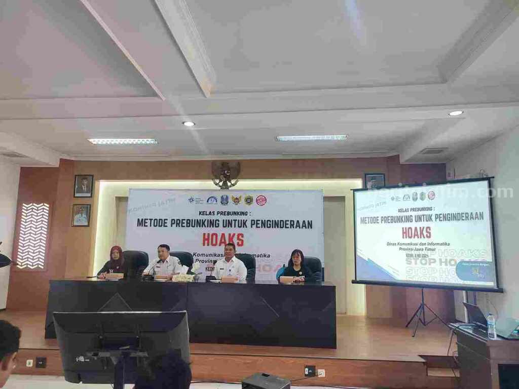 Pemkot Kediri dan Diskominfo Jatim Gelar Kelas Prebunking Foto Berita Jatim